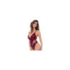 Body string en vinyle bordeaux 